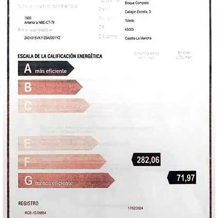 Daire Toledorooms Estrella Con Azotea En El Casco *